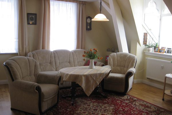 So wohnen Sie in unserer Seniorenresidenz in Ilmenau: in 9 Apartments unterschiedlicher Größe 
