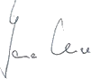 handschriftliche Unterschrift